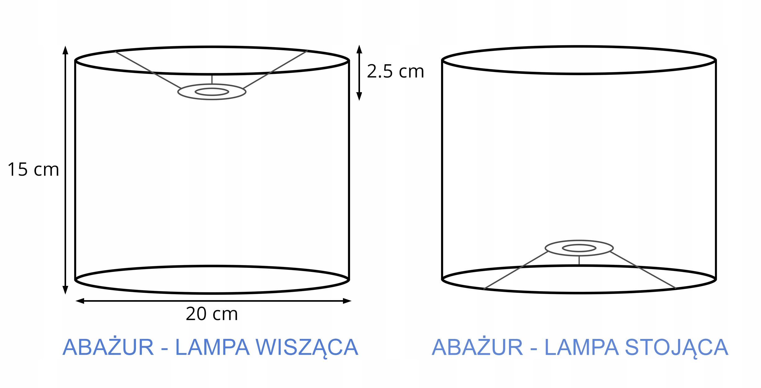 NOWOCZESNY ABAŻUR 20CM MATERO WYBÓR 13 KOLORÓW Marka Light Home