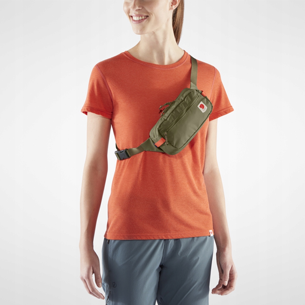 Torebka Fjallraven High Coast Hip Pack patina green ONE SIZE Kolor zielony