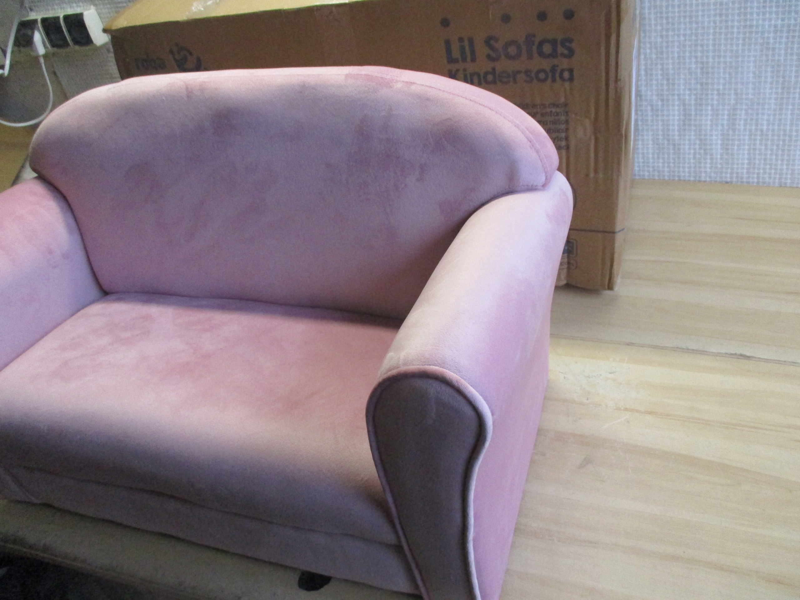 Sofa Roba Lil 38 x 78 x 43 cm różowa Rodzaj sofa