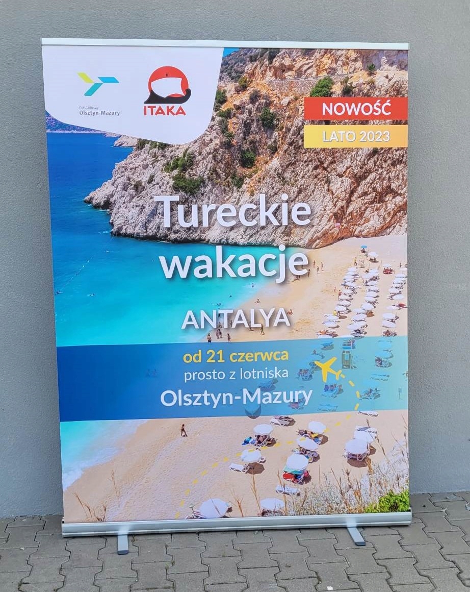 Rollup Strong Mocny 150x200cm Szerokość produktu 150 cm