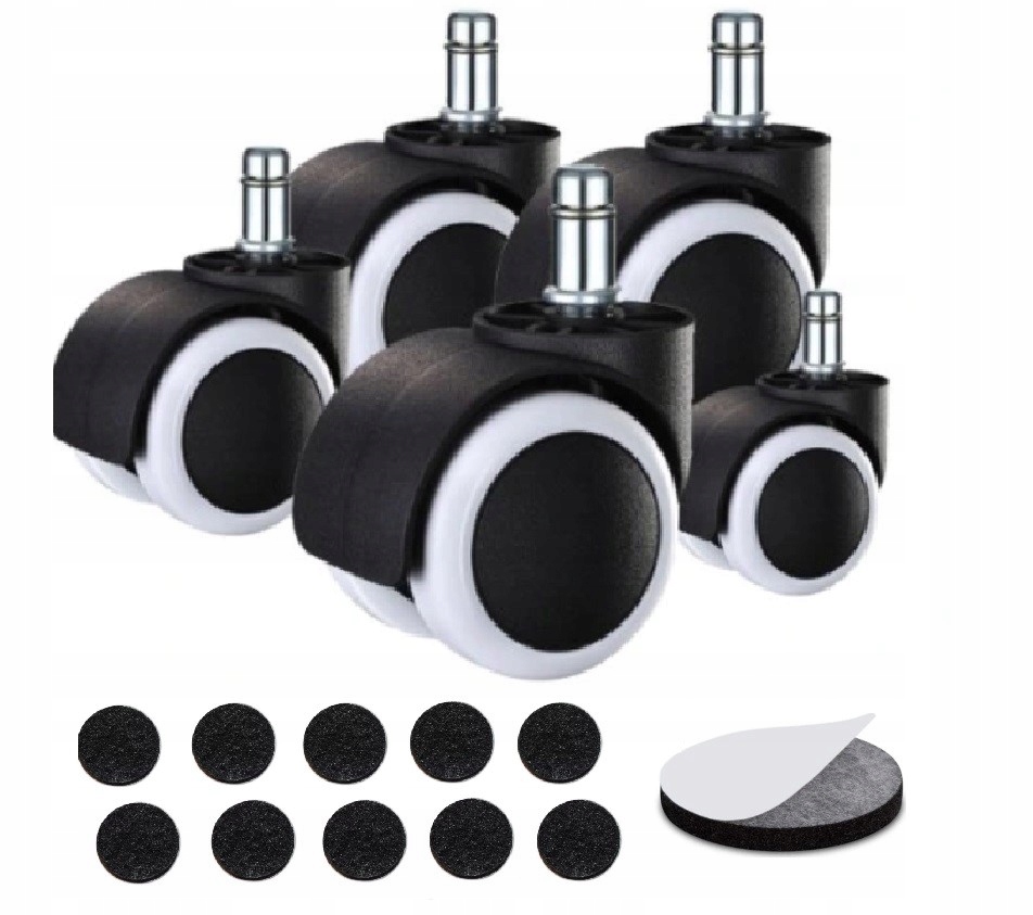 

Kółka do Fotela Ikea Kauczuk Guma 10mm 5szt