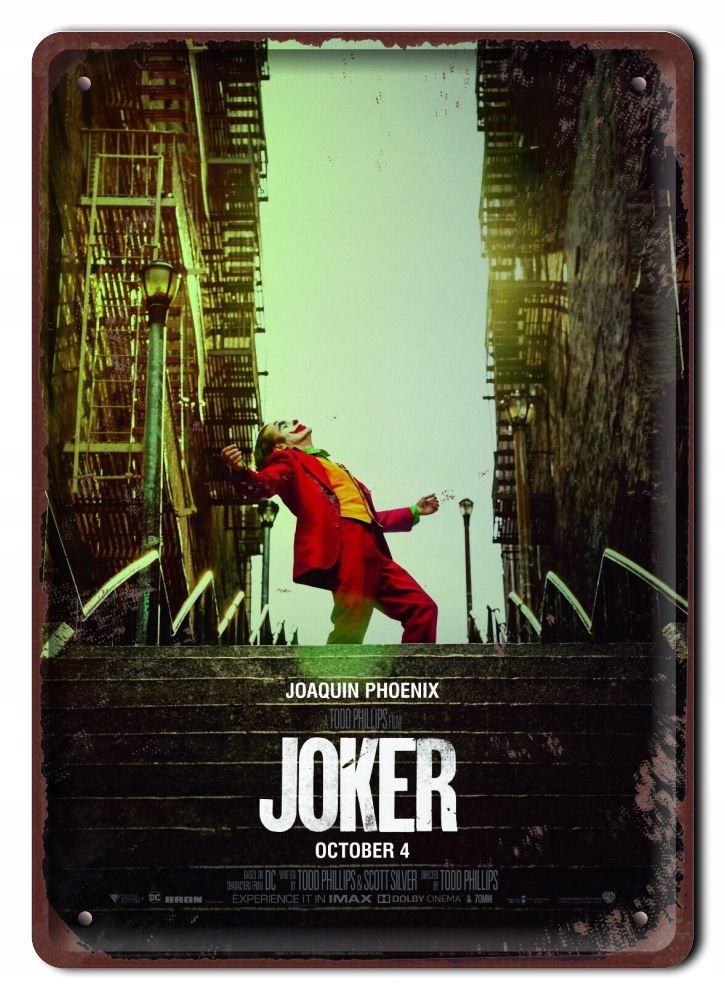 Szyld Plakat Filmowy Kinowy-metalowy #16414