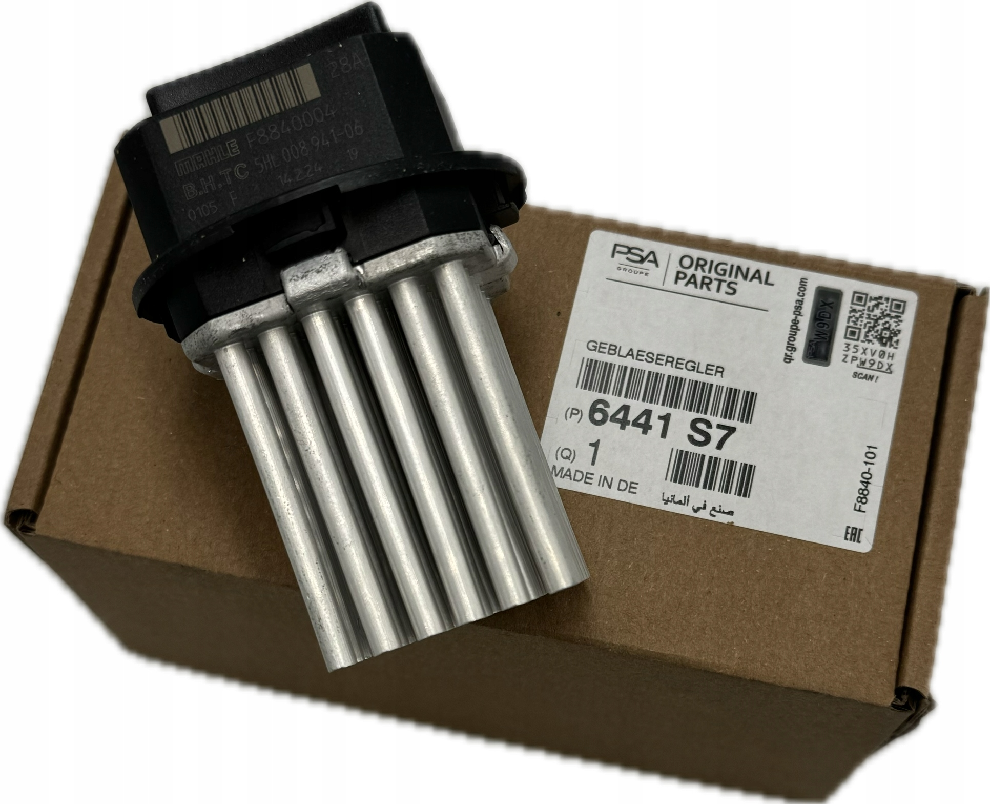 BEHR MAHLE REZYSTOR DMUCHAWY CITROEN C5 III C6