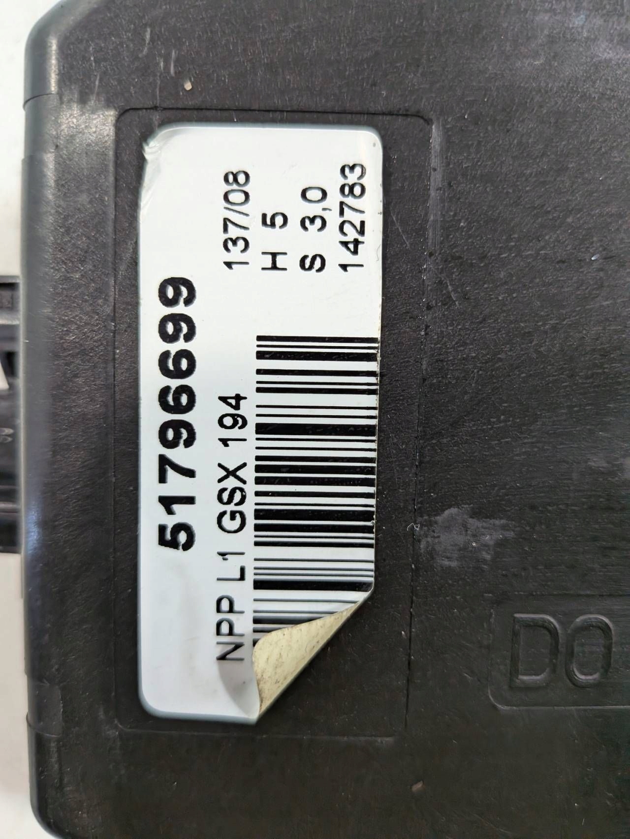 module control unit door right front Fiat Croma 05-11 OE 51796699