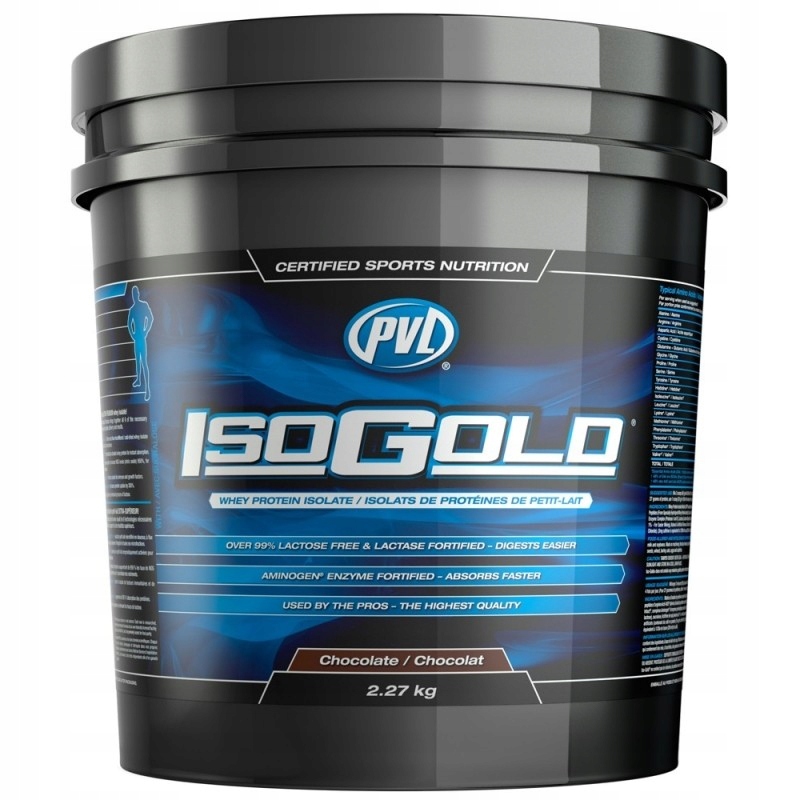Bílkovina Wpi izolát Protein Pvl IsoGold 2270 g Jahoda