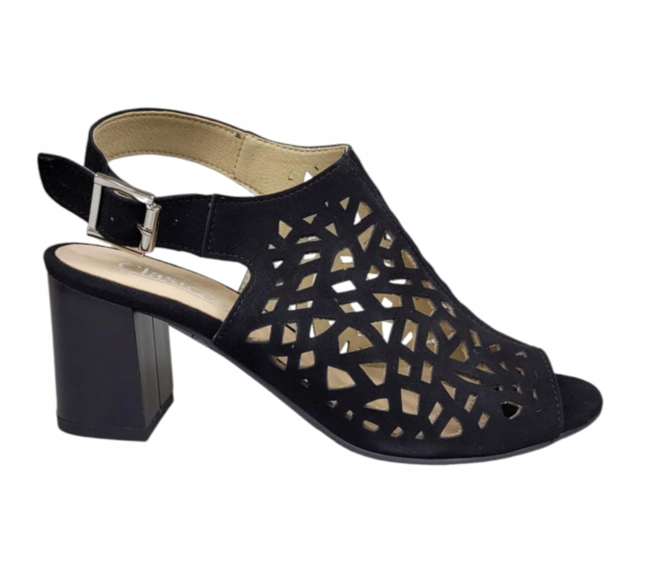 Clasicco Sandály Na Podpatku 0483 115 Černé vel. 37
