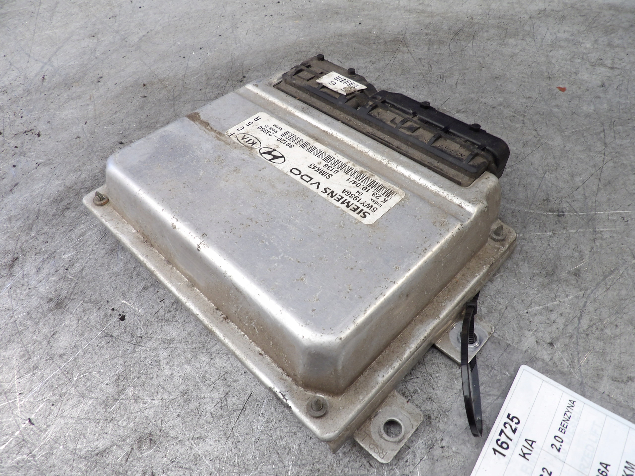 Kia Carens 2 II computer, control unit 39120-23350 5WY1936A