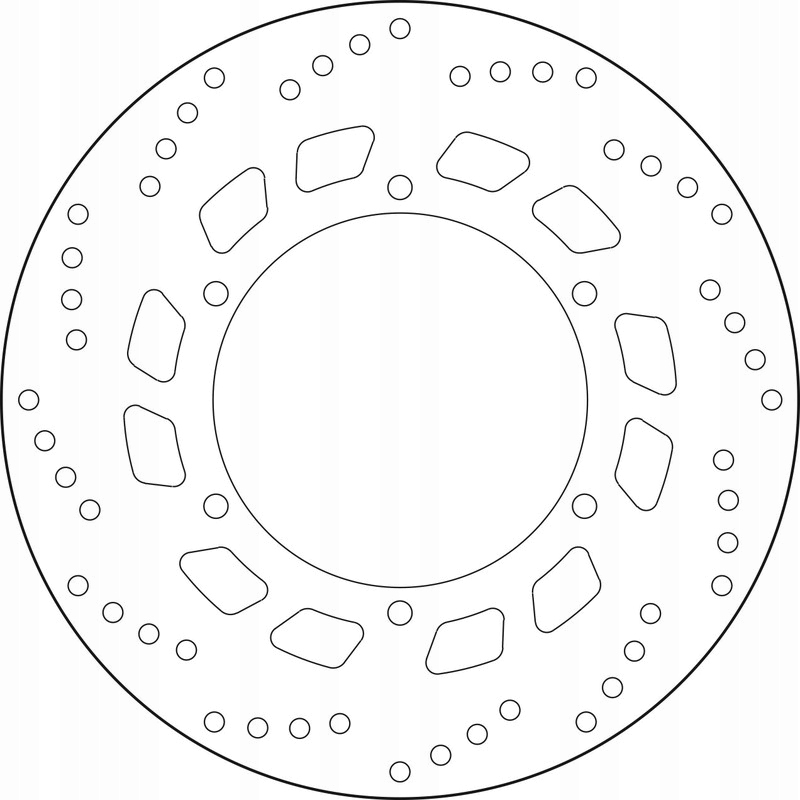 Brzdový Kotúč Brembo Yamaha FJ1100 XV125 XVS1100 68B407D0