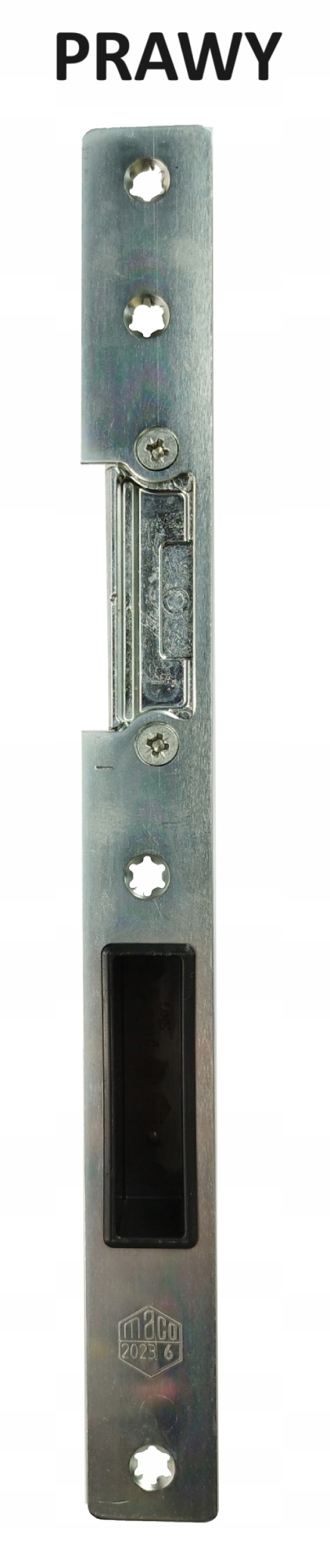 BLACHA ZACZEPOWA ZACZEP OŚCIEŻNICY TERMO ALUMINIOWEJ JĘZYKA ZAMKA WIKĘD Rodzaj zamka inny