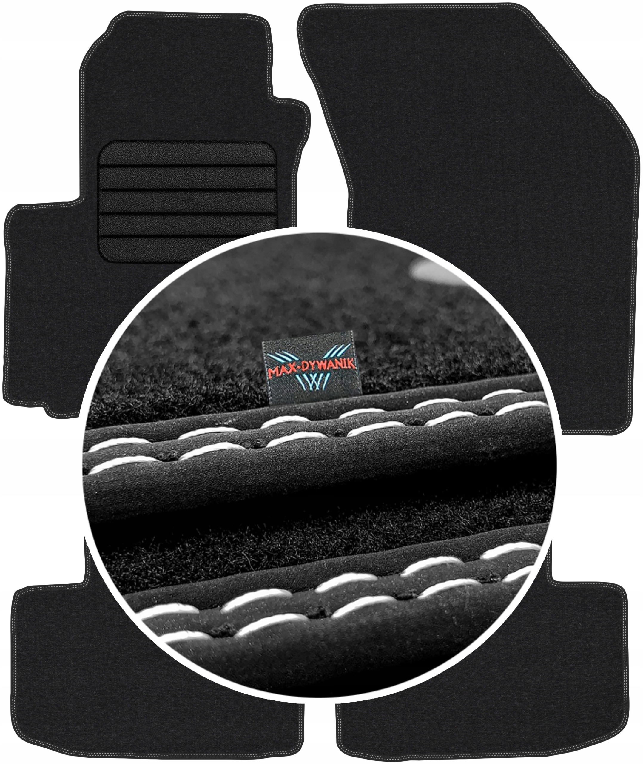Suzuki Swift III 2005-2010 Autokoberce Koberce do auta