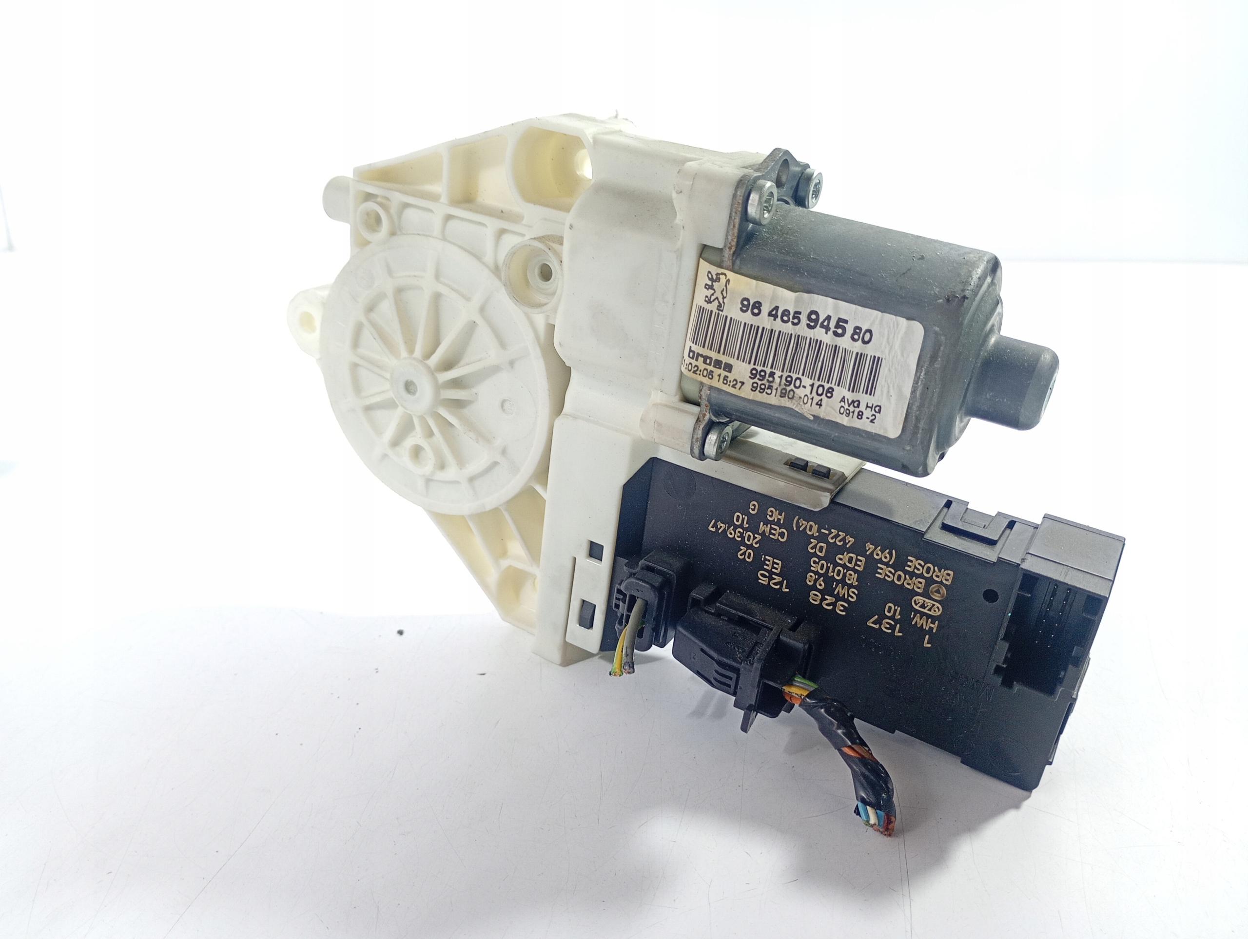 engine mini motor windows left OE 9646594580 Peugeot 407 SW 04-11