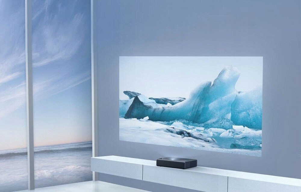 Projektor DLP Xiaomi Mi 4K Laser Projector 150'' czarny PL Rozdzielczość podstawowa (px) 3840 x 2160