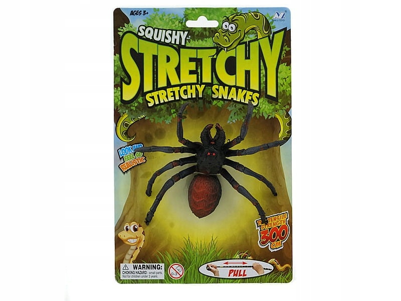 

Pająk Tarantula Czarny Z Miękiej Gumy 18P