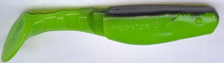 

Manns Predator 3 9cm limonkowy czarny grzbiet