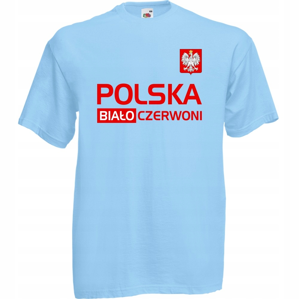 

Koszulka kibica Polska reprezentacja M błękitna