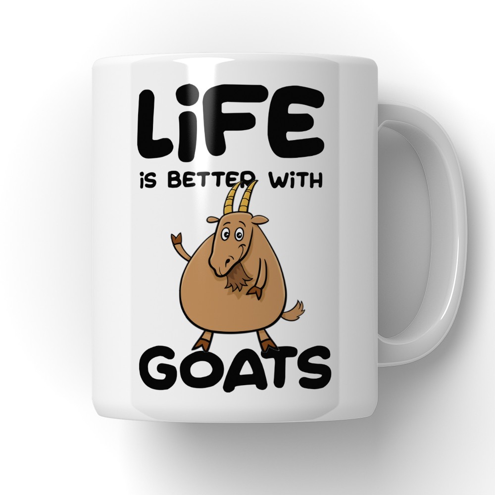 

Kubek Życie Jest Lepsze Z Kozami