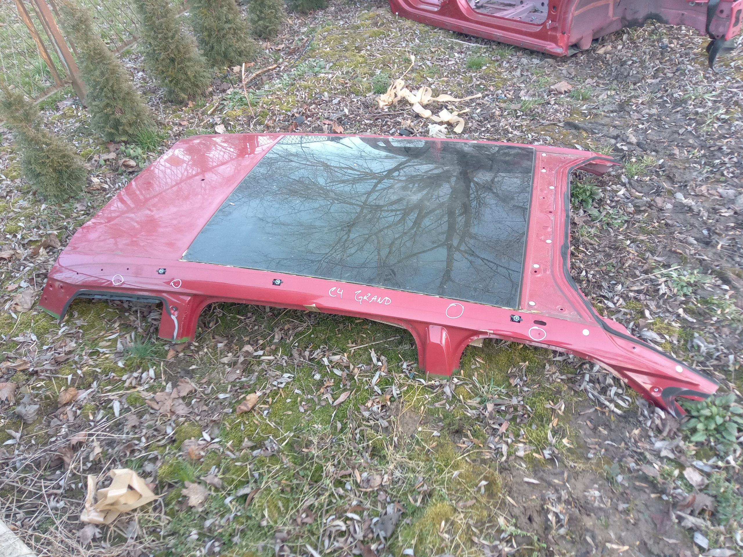 CITROEN C4 GRAND II стекло солнечная панорама крыша