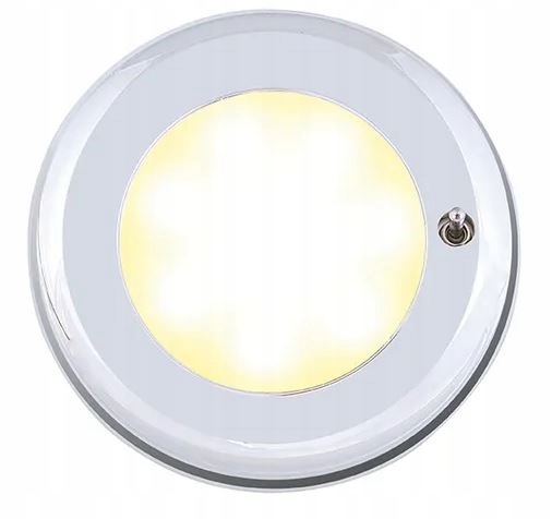 Lampa sufitowa włącznik chrom Batsystem 9485cs