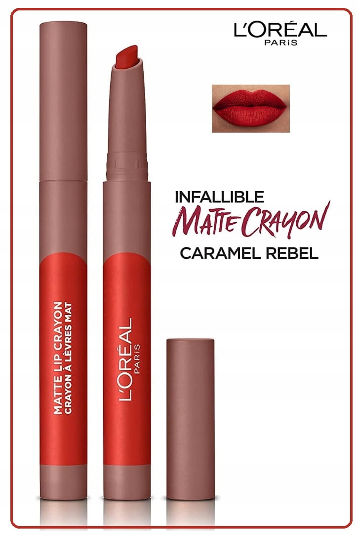 

Loreal Matte Pomadka W Kredce 110 Caramel Rebel