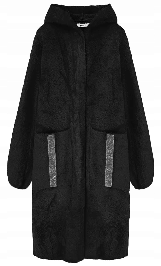 Płaszcz Narzutka A'la Alpaka B3005 Czar. L (40)