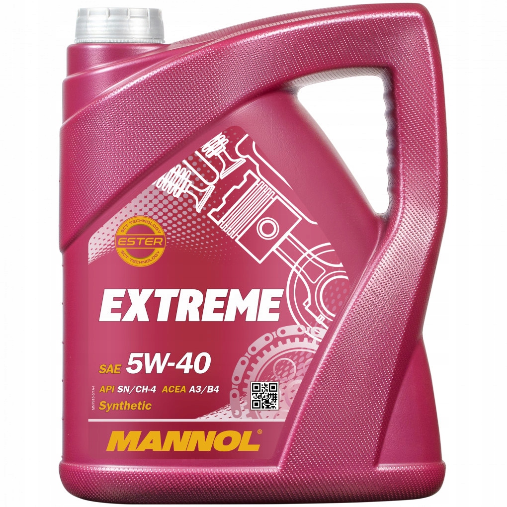 

Mannol Extreme 5W-40 7915 olej silnikowy syntetyk