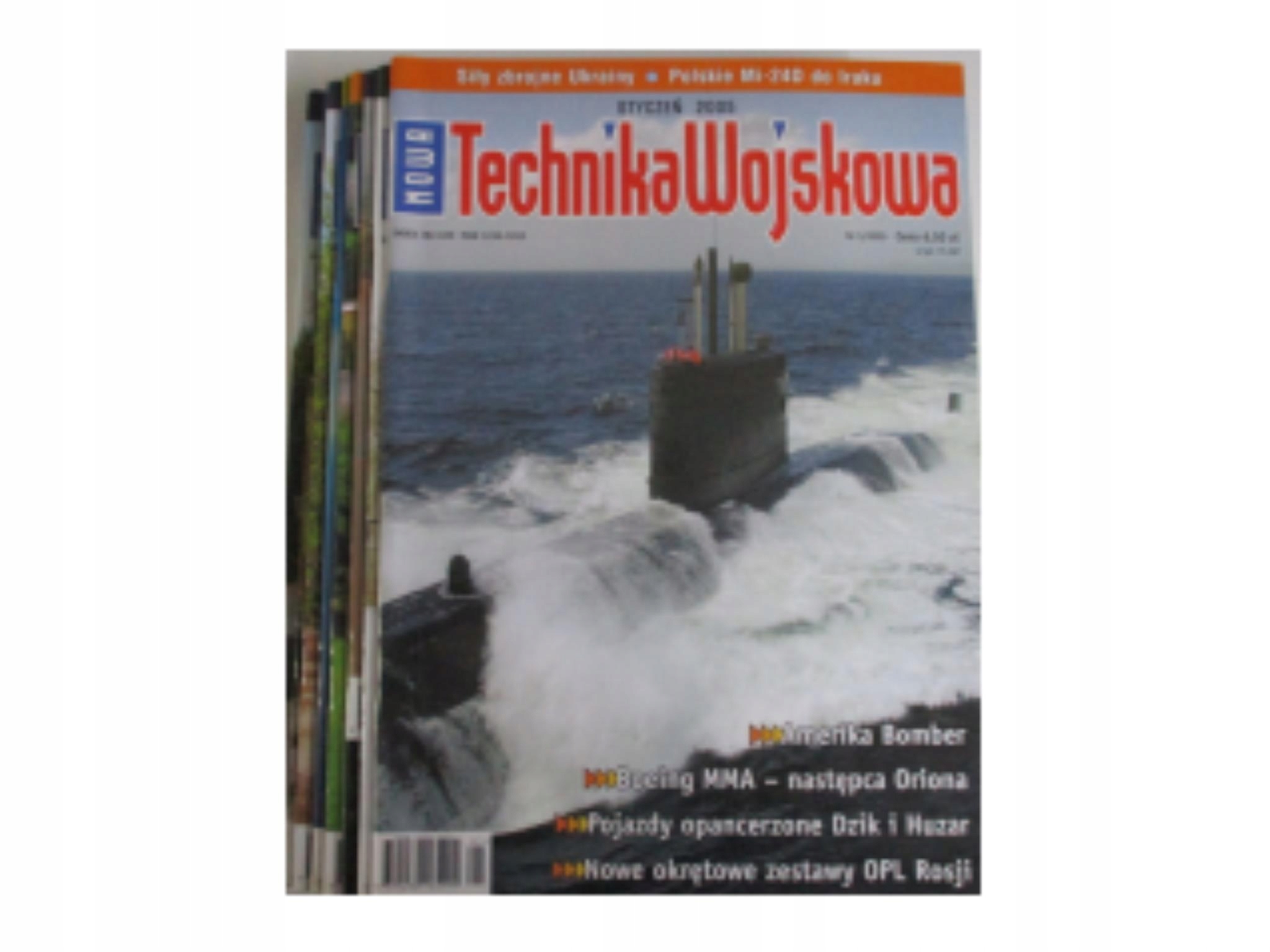 Raport wojsko technika... nr 1-12/ z 2005 roku