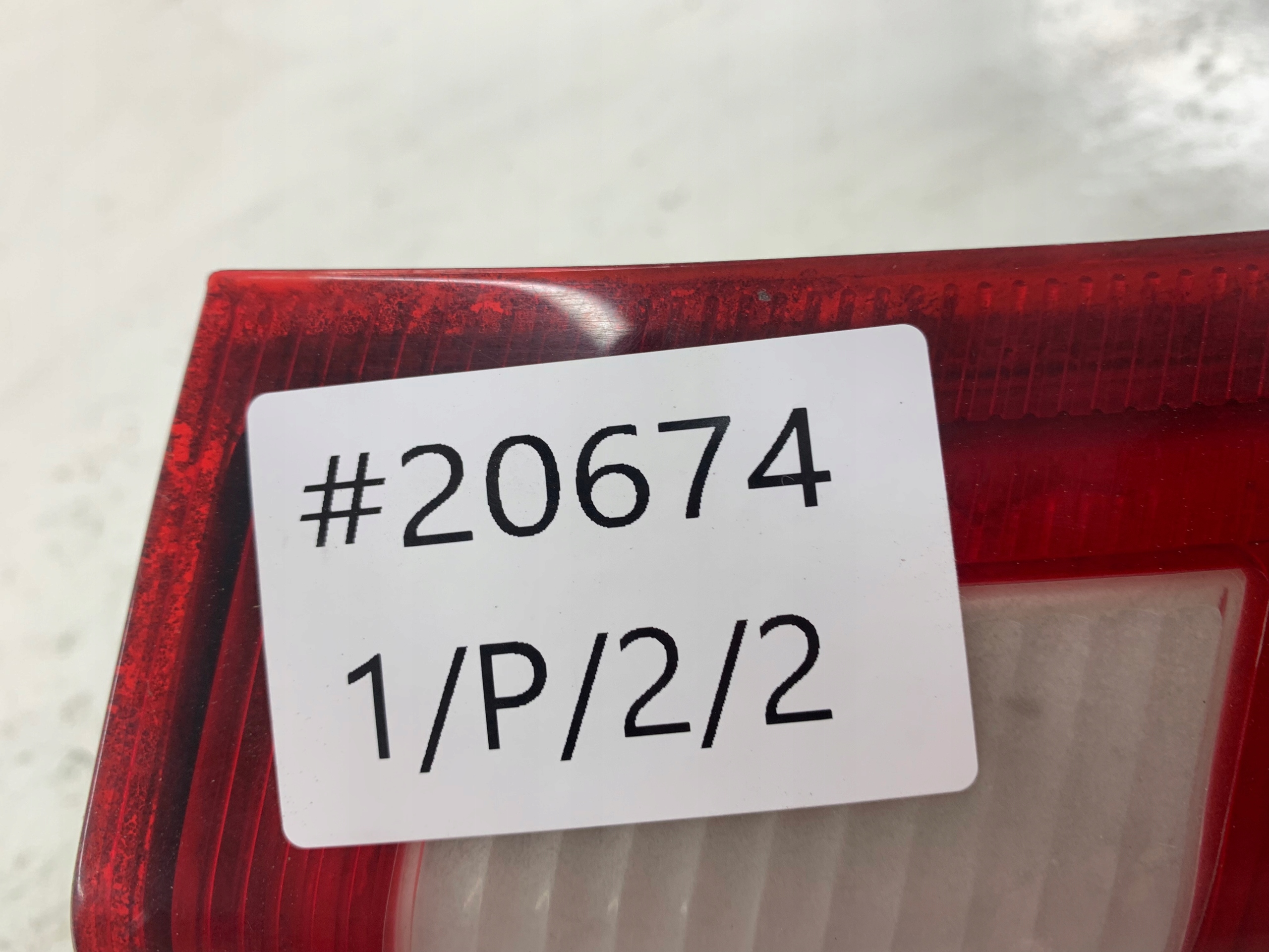 OPEL MERIVA A light left rear part