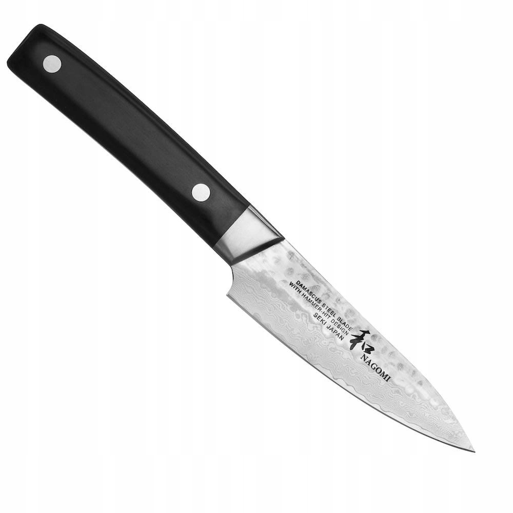 Nagomi Kuro Japonský kuchynský nôž na lúpanie ovocia a zeleniny 58 Hrc 10 cm