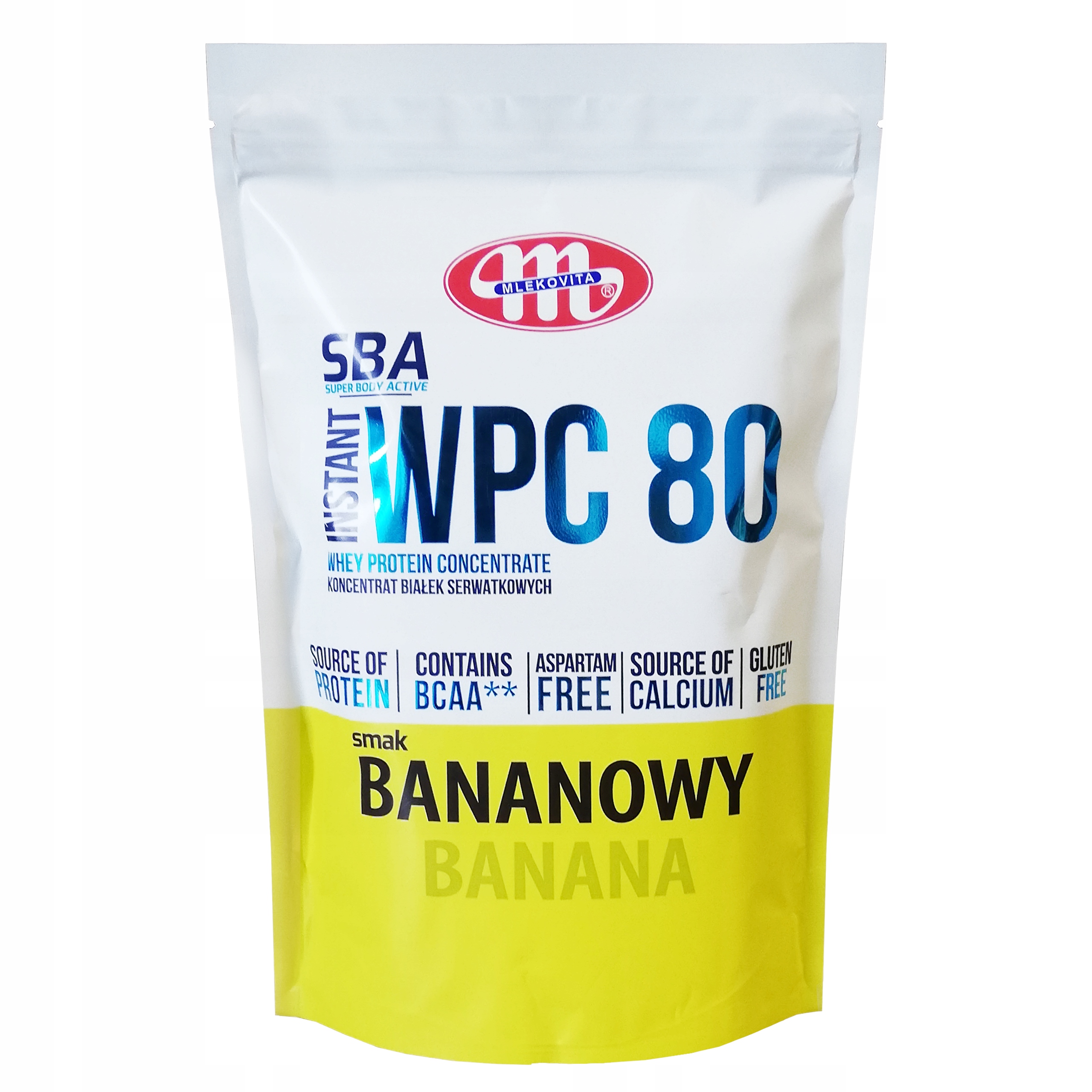 Wpc 80 Sba syrovátkový koncentrát Mlekovita prášek 700 g banánový 17.09.2027