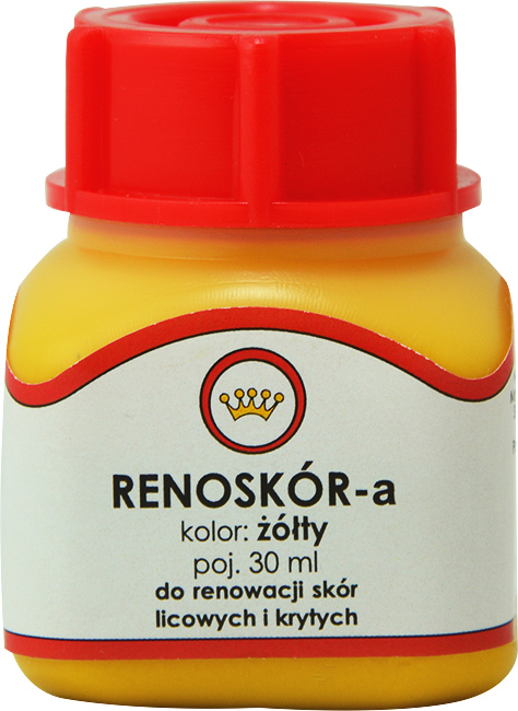 

Farba do skóry lakier Renoskór Żółty 30ml