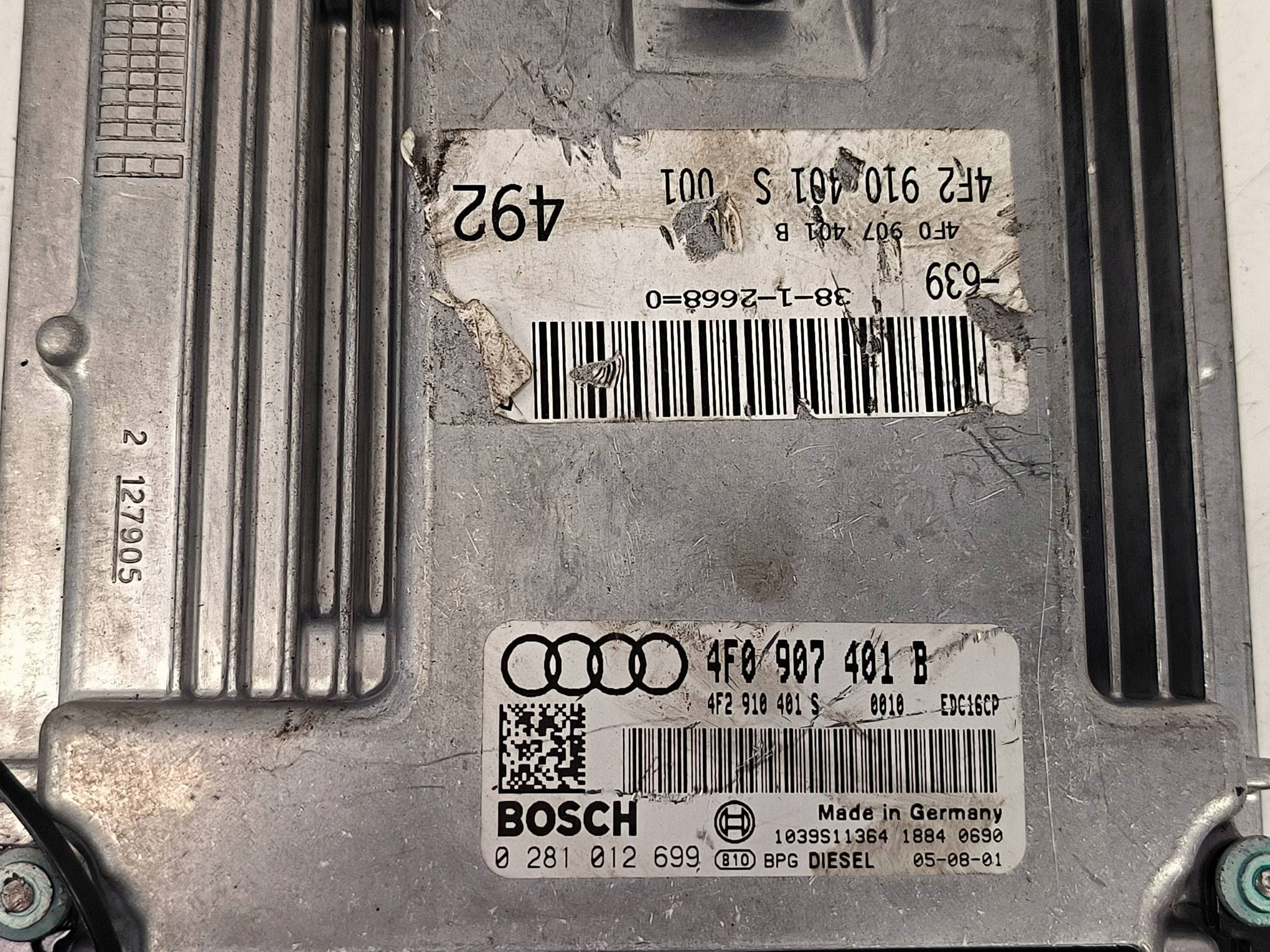 computer Motore ECU 4F0907401B 3.0 TDI AUDI A6 C6
