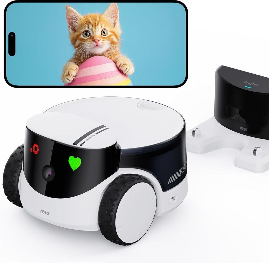 Enabot Rola PetPal Robot pro péči o zvířata