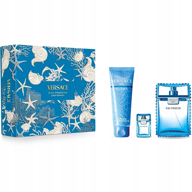 Sada Versace Eau Fraiche Toaletní voda 100 ml Sprchový Gel 150 Ml