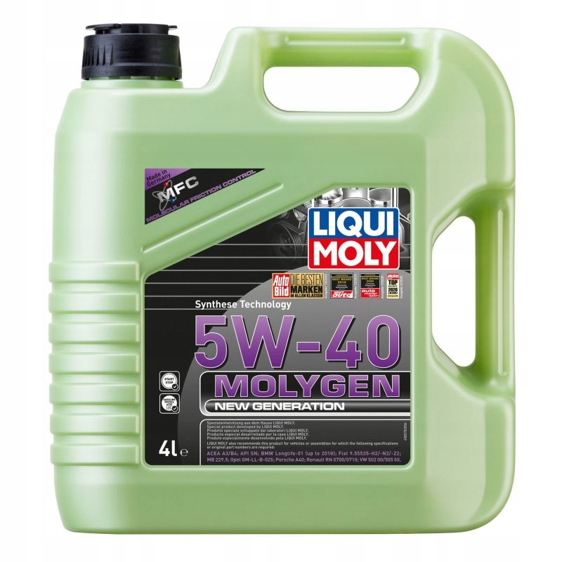 Liqui Moly Motorový olej LM8578 Molygen New 5W-40