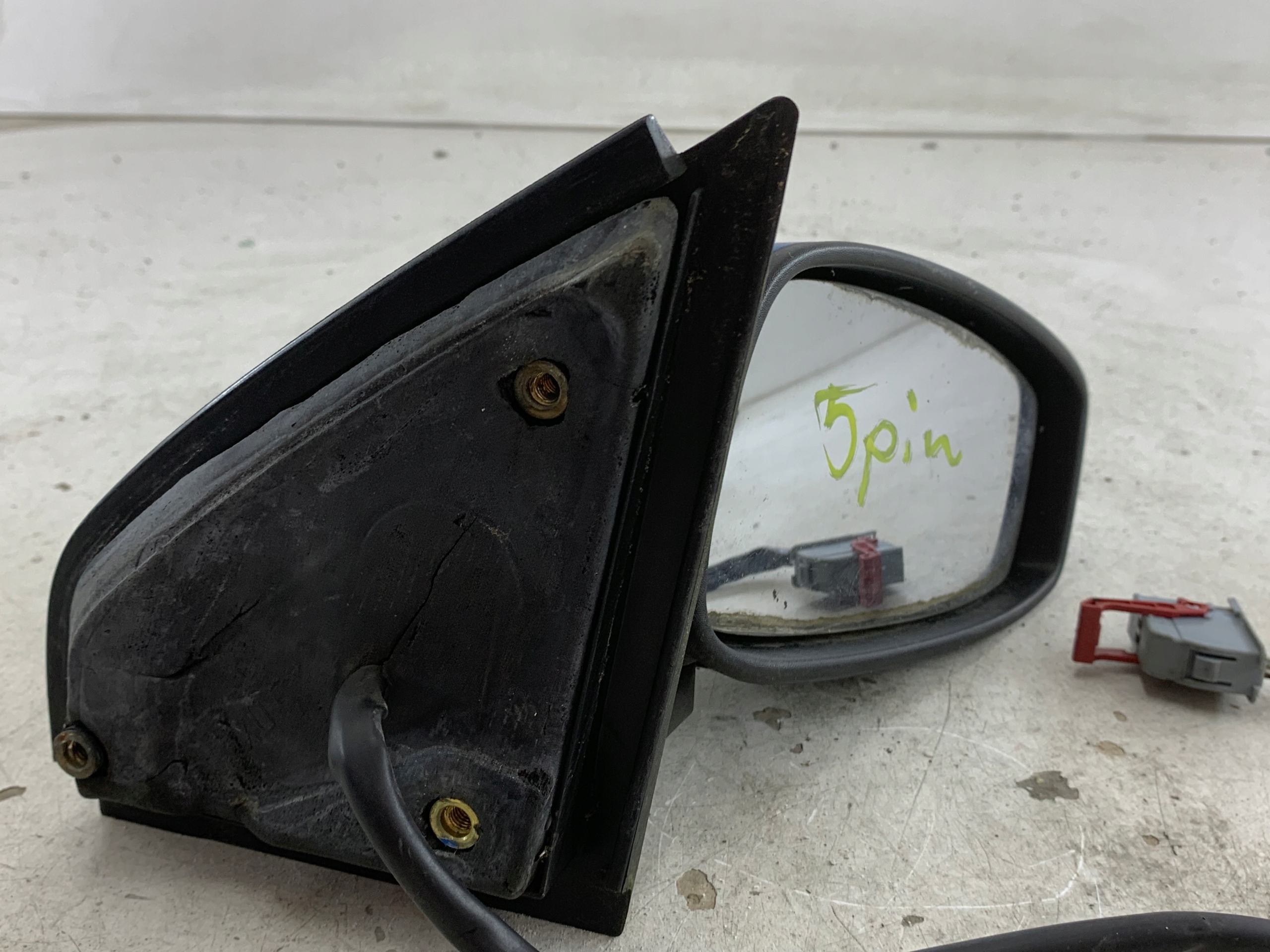 FIAT STILO mirror right blue 7 PIN