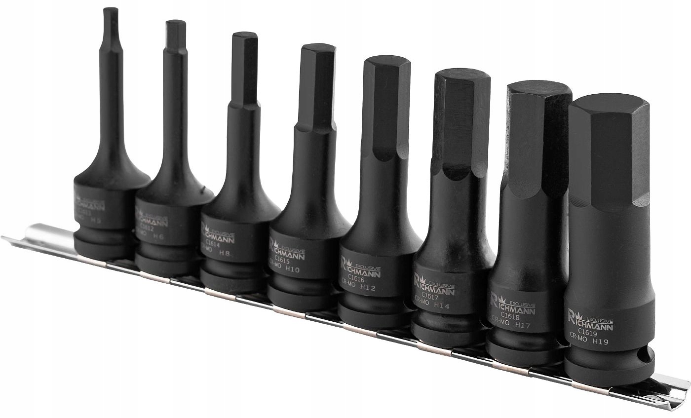 UDAROWE KLUCZE TRZPIENIOWE IMBUS 1 2 H5 H19 C6951