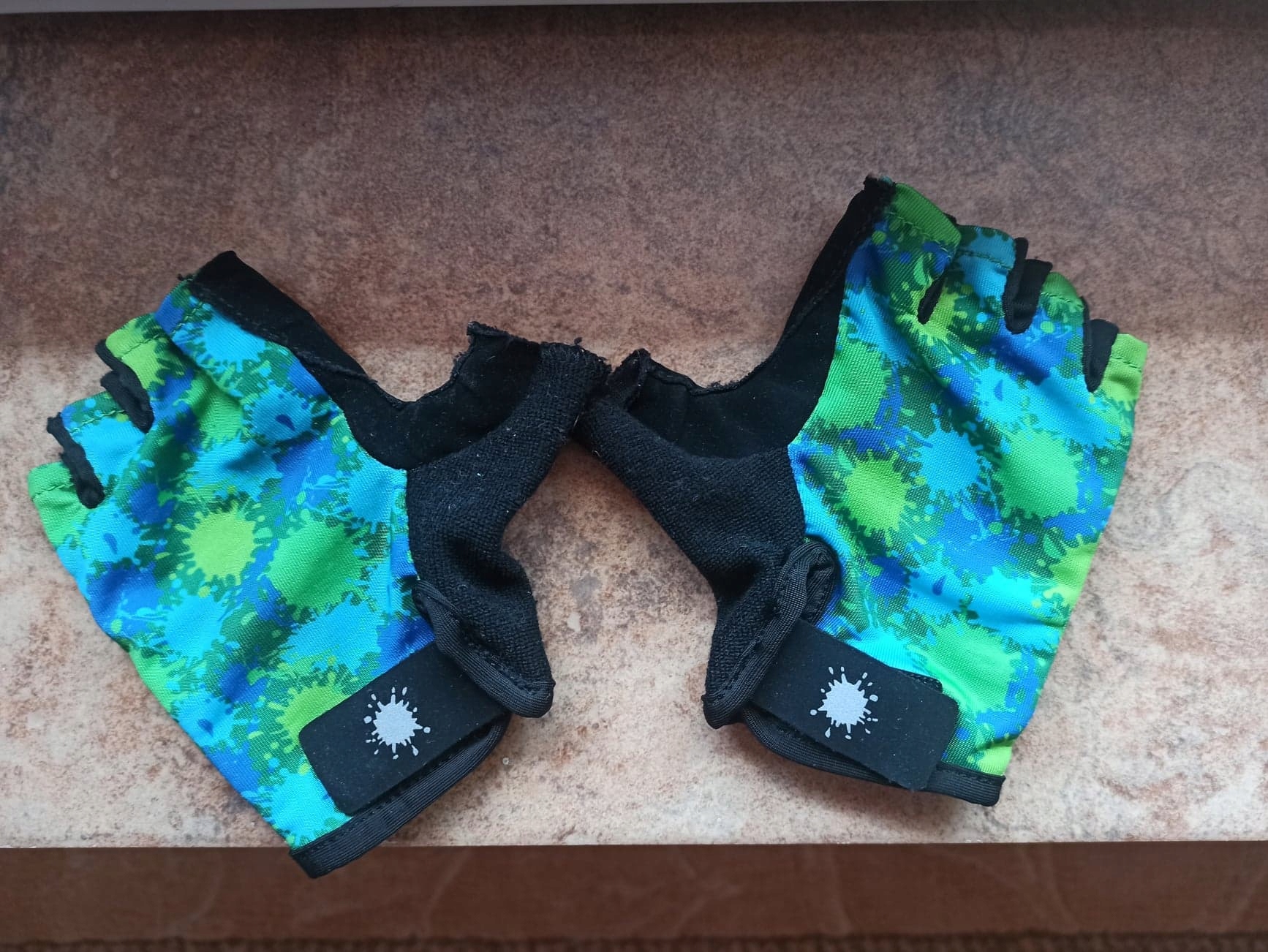 CRIVIT Dziecięce rękawice rowerowe *Stan BDB*