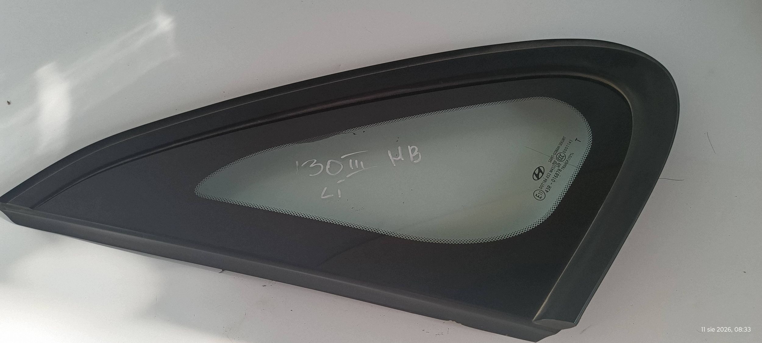 HYUNDAI I30 III HB window bodywork left rear part rear left 2017