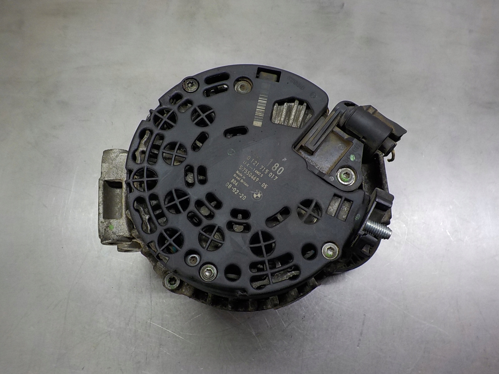 BMW 1 (E87) 2.0 D 180 ALTERNATOR 0121715017 7550469-05/06