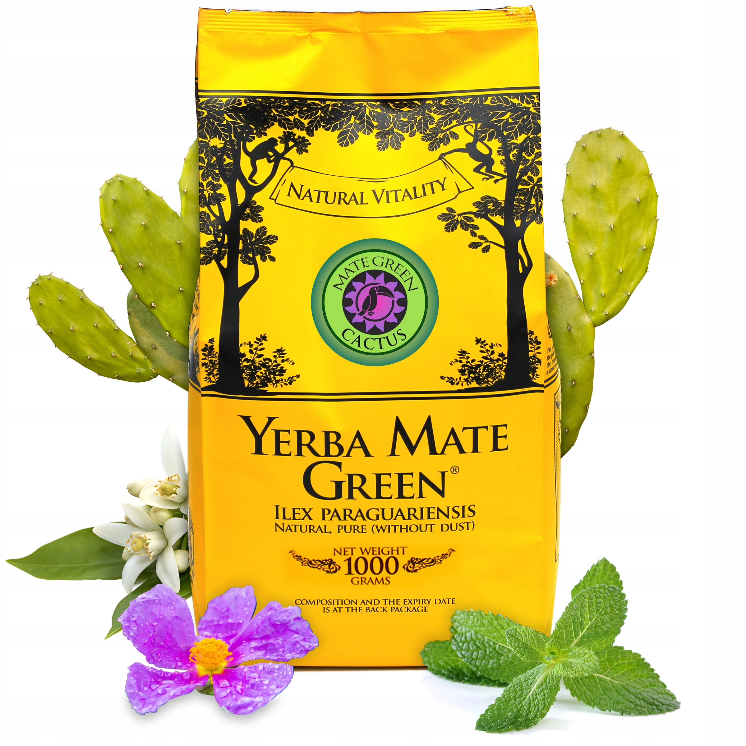 Yerba Mate Despalada Brazilian Herbal Tea Natural Energy Drink 900G - View #14