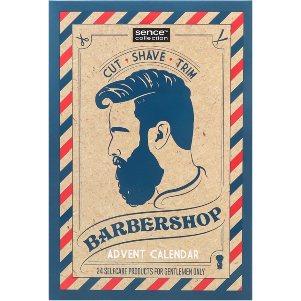 

Kalendarz Adwentowy Taty Męski Faceta Barber Sence