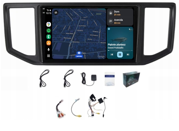 Rádio Navigácia Gps Android Vw Crafter 2017-2022 Carplay Wifi 4GB 64GB