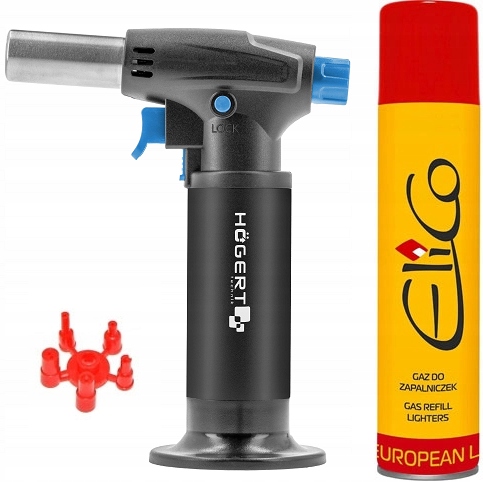 HOGERT ZAPALNICZKA OPALARKA PALNIK KUCHENNY DO CREME BRULEE OPALANIA 360 C EAN (GTIN) 5902801317958