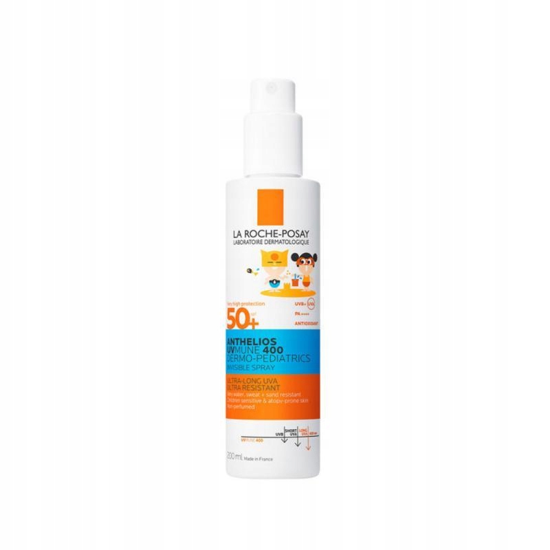 La Roche Posay Anthelios UVMune 400 spray Spf 50 dla dzieci, 200 ml