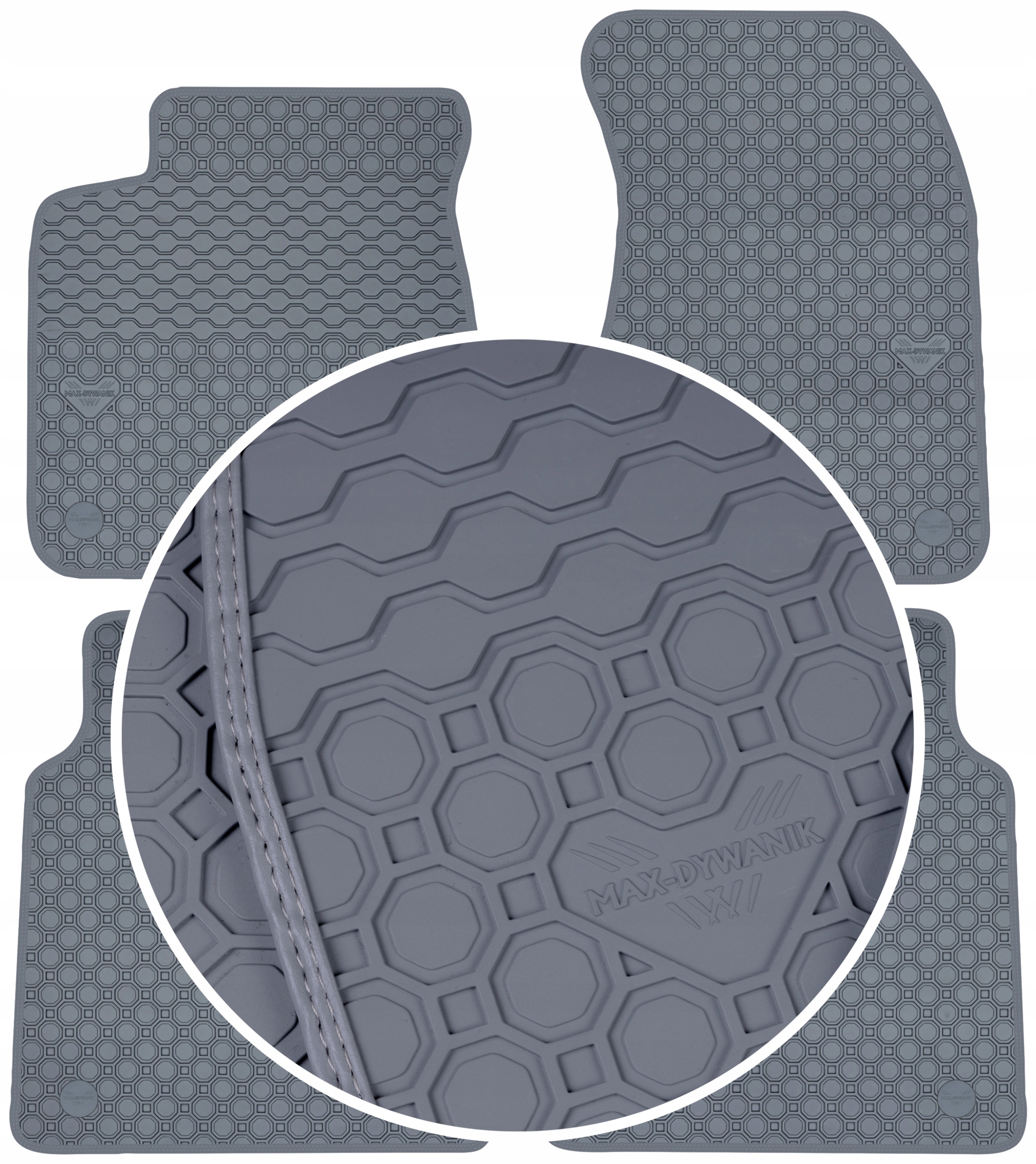 Коврики Max-Коврик резиновые 100459821800 4 el.