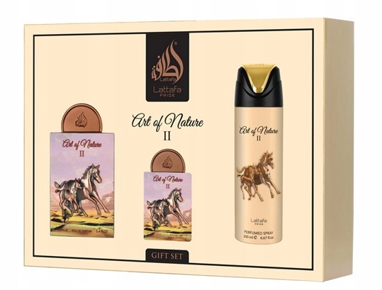 Sada Lattafa Art Of Nature II 100 ML Parfémovaná Voda 20 ML Edp Deo 200 ML