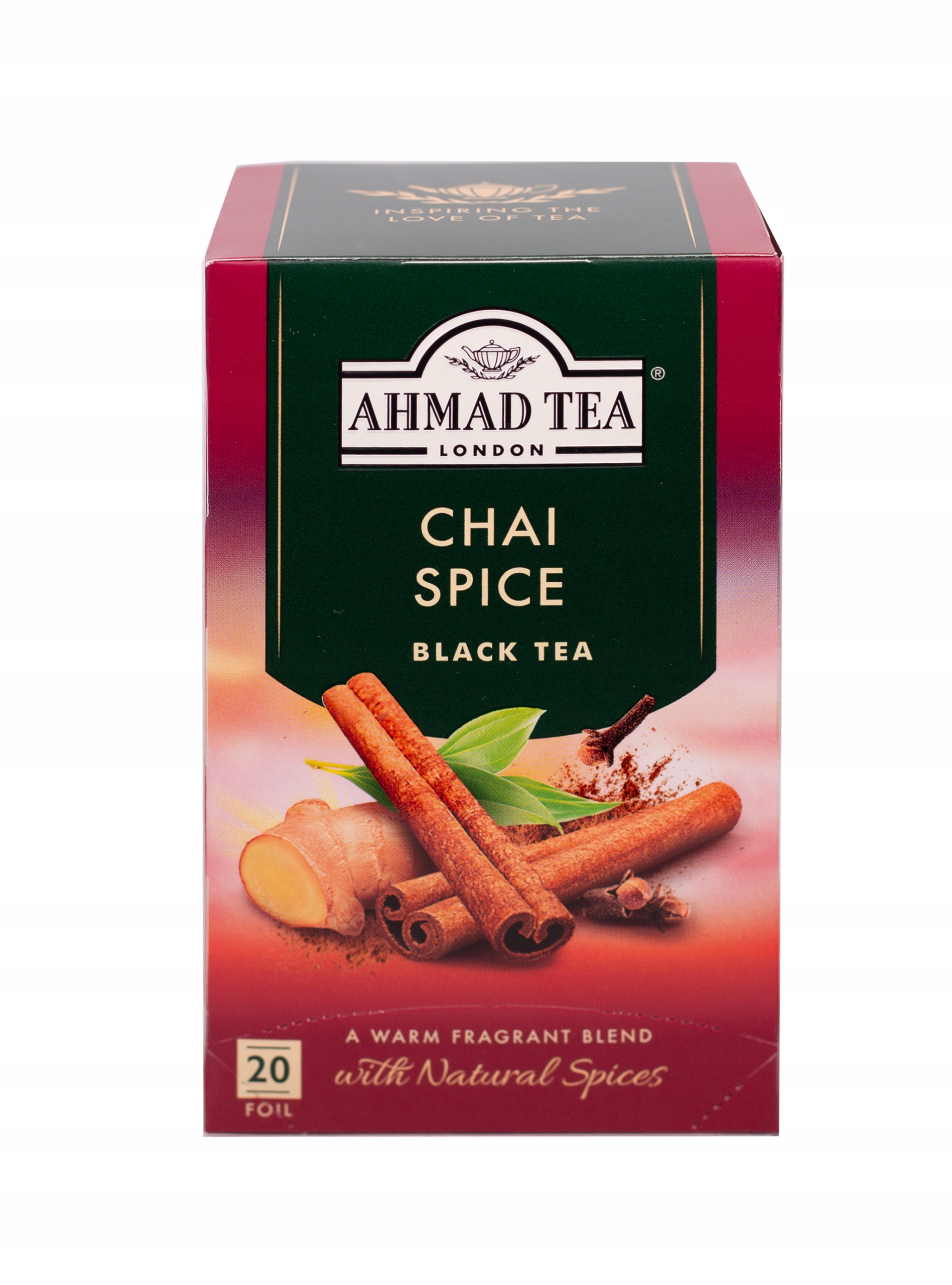 Ahmad Tea Herbata Czarna Chai Spice 20 kopert