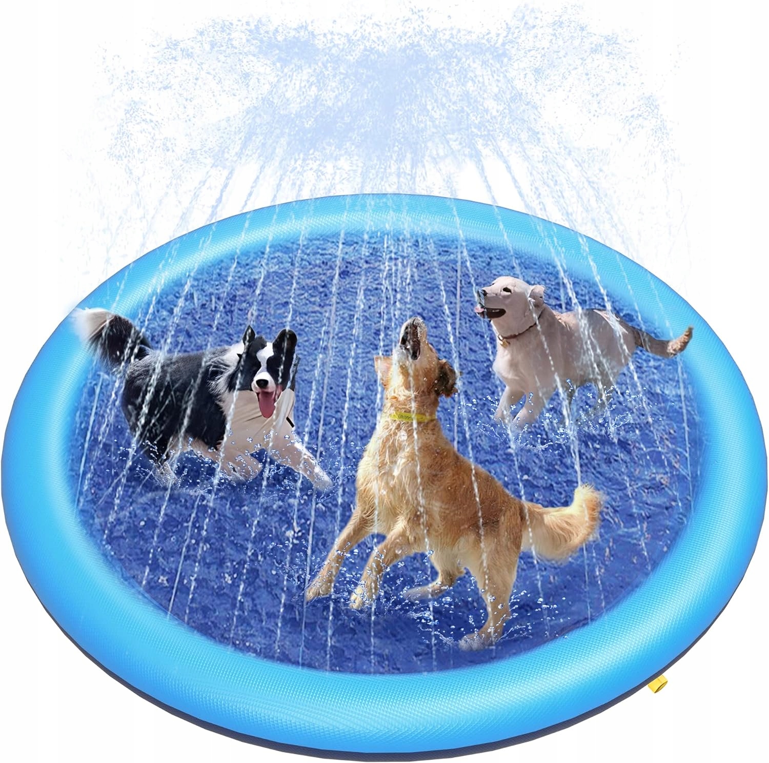 Levně Splash Pad Podložka Na Vodní Hraní Do Zahrady Pro Psa Kočku Děti Fontána