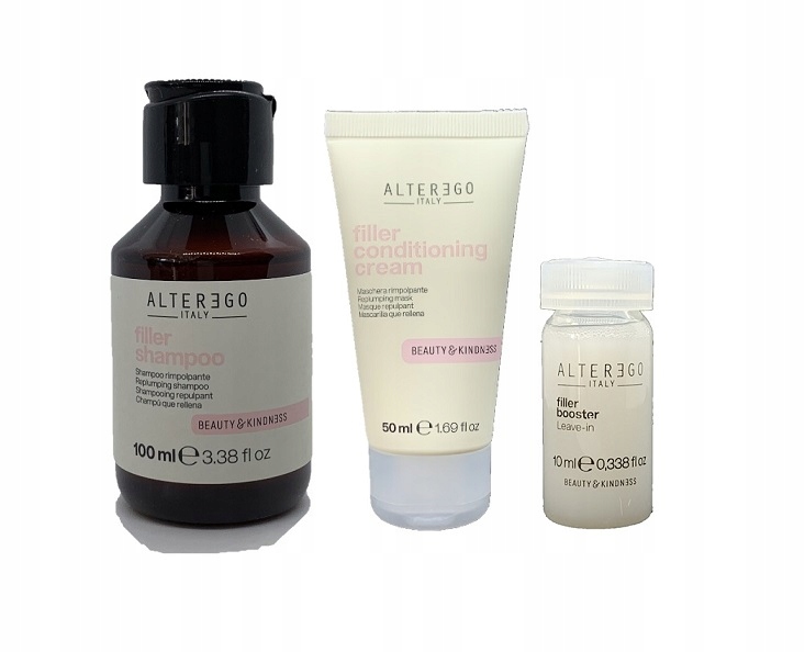 

AlterEgo Filler Botoks Zestaw Szampon Maska Lotion