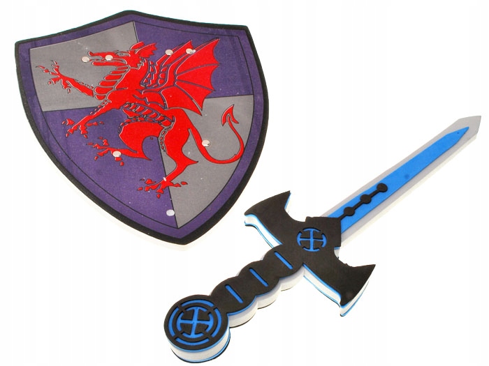 Пена меч + щит для рыцаря